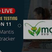 Session 11 Mantis Bug Reporting Tool