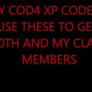 COD4 XP HACK PS3 CODES