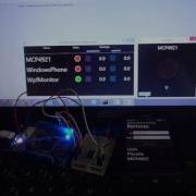 NET Mono NETMF Monitor And Command Remote Voltage Control