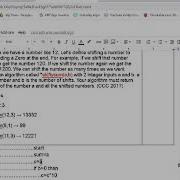 Ics2o0 Algorithm Shifty Sum