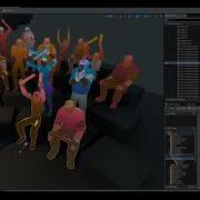 Vertex Animation Textures For Crowds