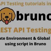 57 Create Env Global Variables Using Script Bruno Rest API Testing Tutorials 4 Beginners