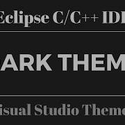 Eclipse Dark Theme Like Visual Studio