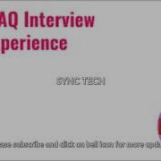MAQ Software Telephonic Interview PLSQL SQL SyncTech Telephonicinterview