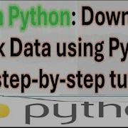 Python Tutorial Download Stock Data With Yahoo Finance 2025