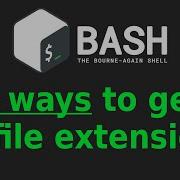 3 Ways To Get A File S Extension When Writing A Shell Script