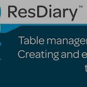 Table Management Creating And Editing Tables