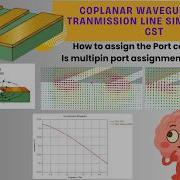 How To Simulate A CPW Coplanar Waveguide Ungrounded In CST Microwave Studio