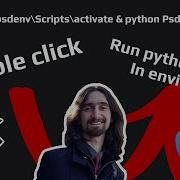 How To Make A Batch Bat Script To Run A Python File From An Environment