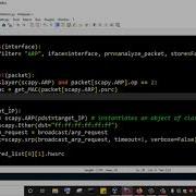 Malicious Python 3 Programming ARP Spoofing Detection Tool Function Sniff Packet