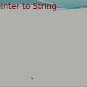 Pointer In C Language Part III Pointer To String