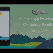 Android Studio Tutorial Continuous Scrollable Image View