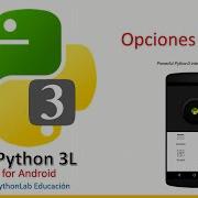 02 QPython3L Opciones Básicas
