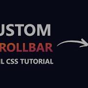 How To Make Custom Scroll Bar Using HTML CSS CSS Effects