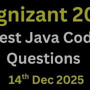 Вопросы по программированию на Java кластере от Cognizant Вопросы по Java для технической оценк