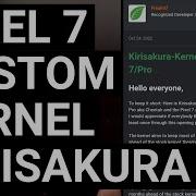 Pixel 7 7 Pro Kirisakura Custom Kernel Installation Guide