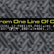 My New Favourite C64 One Liner
