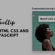 Customized Moving Tooltip By Mousemove Using Basic Javascript Tutorial Css Javascript Tutorial