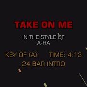 A Ha Take On Me Karaoke