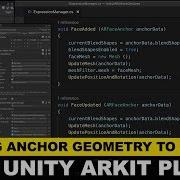 Unity3d ARKit Face Tracking And Generating A 3D To Map To Face Geometry