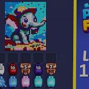 Pixel Flow Level 1390 Solution Walkthrough