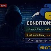 Conditions In Python Telugu If Else Statements Explained For Beginners