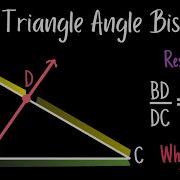 Angle Bisector Theorem Easy Explanation Triangle