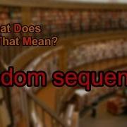 What Does Random Sequence Mean