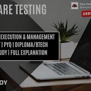 Software Testing Unit 3 One Shot Full Explanation Test Execution Management 7499 621