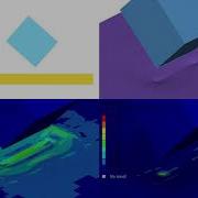 Explicit Dynamics Simulation Dropped Object