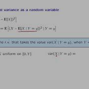 L13 6 The Conditional Variance