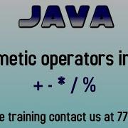 Arithmetic Operator In Java In Hindi
