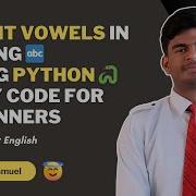 Count Vowels In A String Using Python Easy Code For Beginners