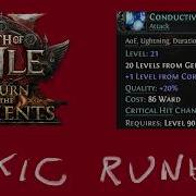 Conductive Runes Build Concept Showcase Path Of Exile 2 0 5 Patch