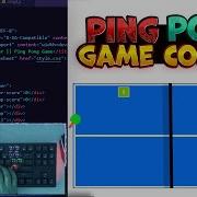 ASMR Programming Ping Pong Game By JavaScript No Talking