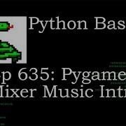 Python Basics Tutorial Pygame Mixer Music Intro