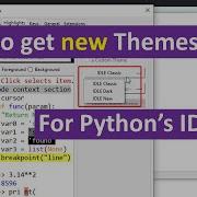 How To Get Themes For Python S IDLE IDE