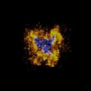 N Body Gravity GPU OpenCL Test 3 16384 Particles