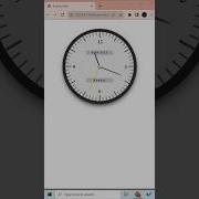 Craft An Elegant Analog Clock With HTML CSS And JS Code In Description Shorts Viral Trending