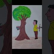 Don T Cut Tree Drawing Save Tree Save Earth Save Tree Savetrees Saveearth