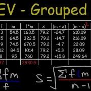 How To Calculate The Standard Deviation Of Grouped Data