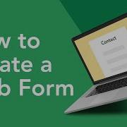 How To Create A Web Form Web Forms 101