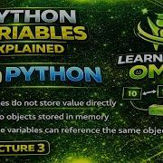 Python Variables Explained Lecture 3 Python For Beginners