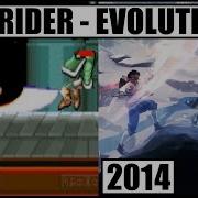 Strider Videogames Evolution 1989 2014