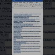 Sorting Reference Lists FAST