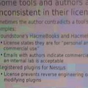 DEFCON 13 Trends In Licensing Of Security Tools