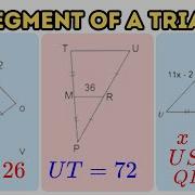 Midsegment Of A Triangle