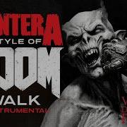 PANTERA WALK In Style Of DOOM Instrumental By Andy Strider