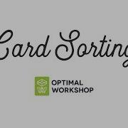 Card Sorting Con Optimal Workshop