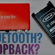 Add BLUETOOTH USB LOOPBACK To ANY USB AUDIO INTERFACE Feat Focusrite Scarlett 2i2